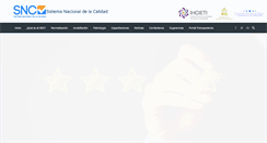 Desktop Screenshot of hondurascalidad.org