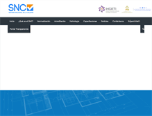Tablet Screenshot of hondurascalidad.org